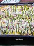 Torta salata ASPARAGI SU UN LETTO DI PANE 🍞🌱