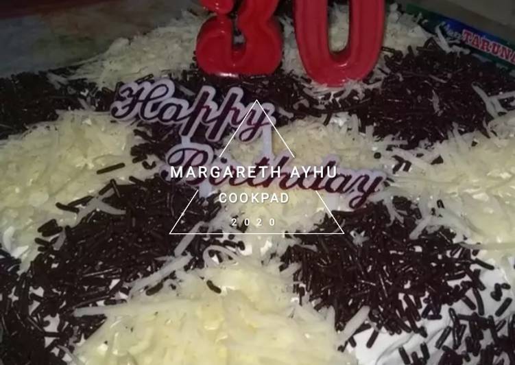 Resep Birthday Cake Simple Anti Gagal