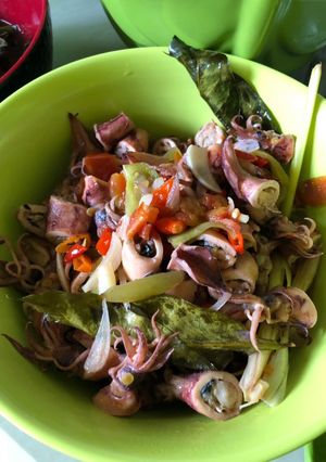 Foto resep Cumi tumis cabe asem
