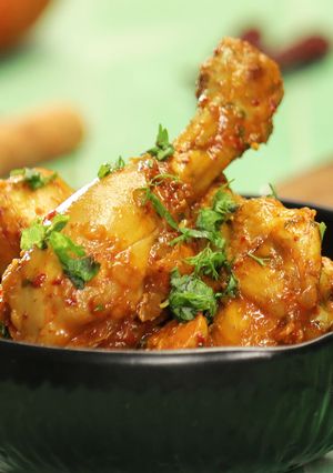 A picture of Chicken Vindaloo.