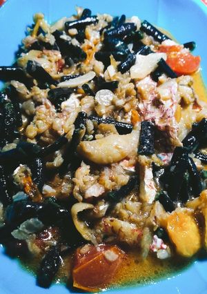 Foto resep Kakap Kacang Panjang Ungu