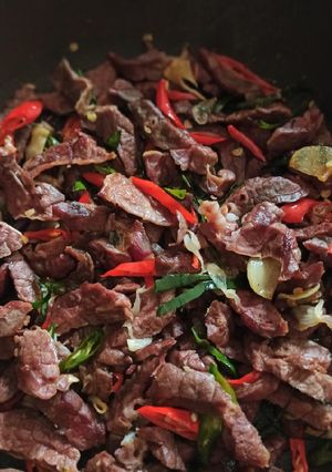 Foto resep 18. Tumis Paru Daun Jeruk