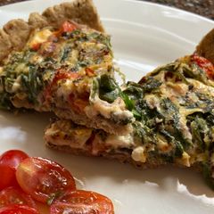A picture of Spinach Tart.