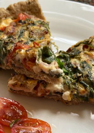 A picture of Spinach Tart.