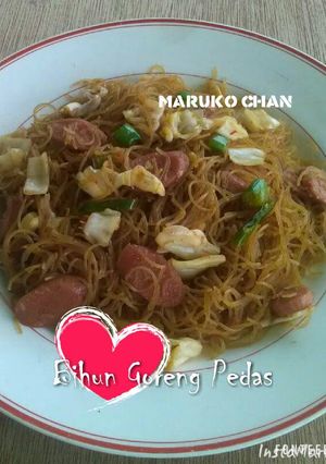 Foto resep Bihun Goreng Pedas