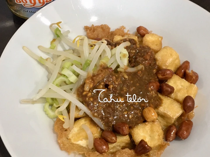 Cara Mudah Membikin Resep Tahu telor sambal petis yang Lezat Sekali Anti Ribet, Menggugah Selera