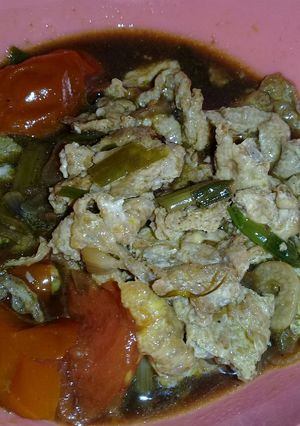 Foto resep Oseng2 telor ceplok