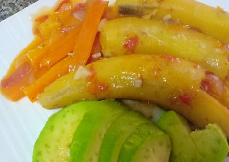 Step-by-Step Guide to Prepare Quick Matoke#local food contest_Nairobi west