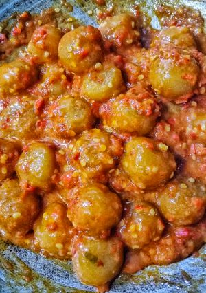 Foto resep Cilok pedas manis