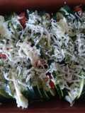 Carpaccio de calabacín horneado