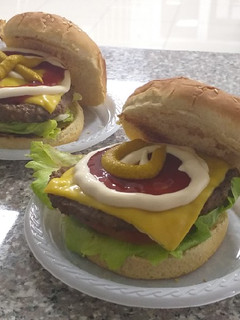 Una foto de Hamburguesas