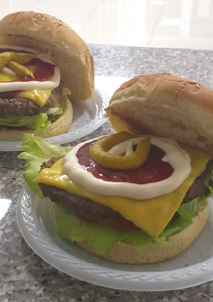 Una foto de Hamburguesas