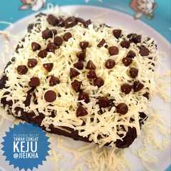 รูปของ Puding Roti tawar coklat keju