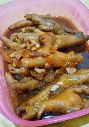 Foto resep Ceker bumbu kecap