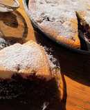Meggyes clafoutis - francia tejpite