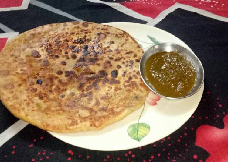 Recipe of Ultimate Shahi Paneer paratha