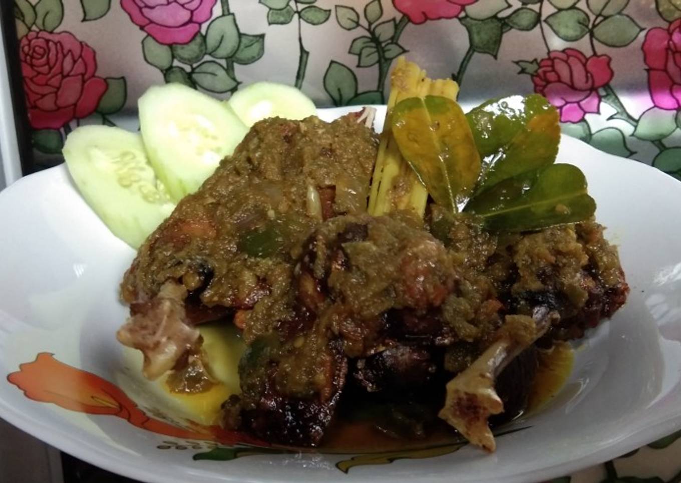 Bebek Goreng Lado Hijau Woro Wiri