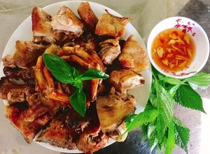 Hình của món Vịt nướng chao.