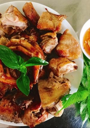 Hình của món Vịt nướng chao.