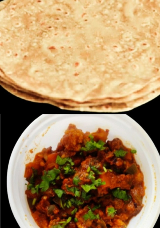 சப்பாத்தி  மிக்ஸட் வெஜ் மசாலா (Chappathi mixed veg masala recipe in tamil) செய்முறை முக்கிய புகைப்படம்