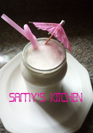 A picture of Fura with coconut.