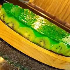 تشيز كيك الزبادي والكيوي 😋-レシピのメイン写真