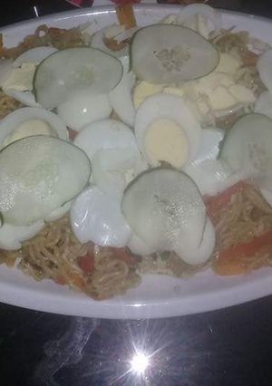 A picture of Vegetable Indomie.