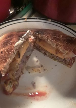 A picture of My Midwest Patty Melt.