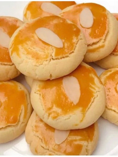 杏仁片雞蛋餅乾 的食譜成品照片