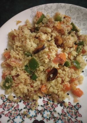 উপমা (upma recipe in Bengali) রেসিপির প্রধান ছবি