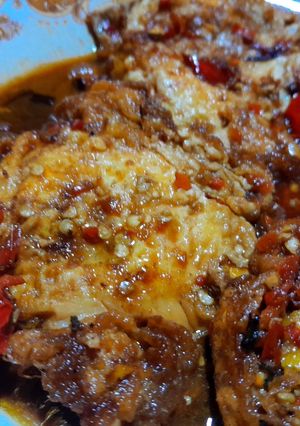 Foto resep Ndok ceplok di kecap ii