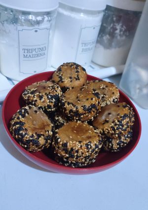 Foto resep Pia Ubi Coklat Wijen