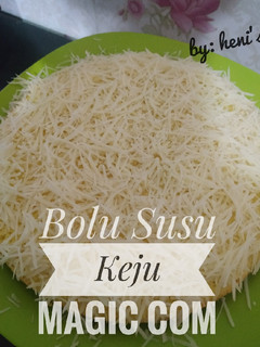 Foto resep 18. Bolu Susu Keju (magic com)