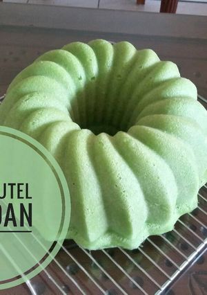 Foto resep Cake Putih Telur-Pandan (Kukus)