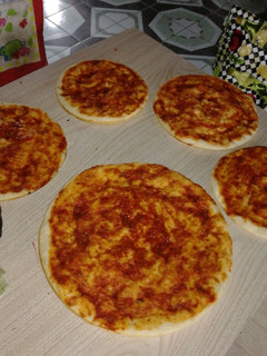 Una foto de Pizzas