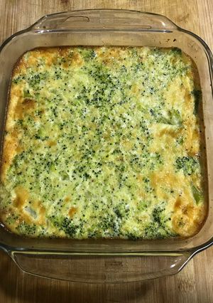 Una foto de Pastel de brócoli