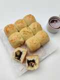 Sourdough Roti Sobek Cokelat Keju