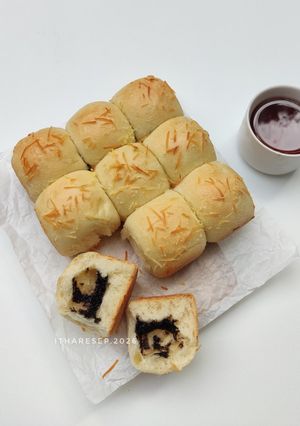 Foto resep Sourdough Roti Sobek Cokelat Keju