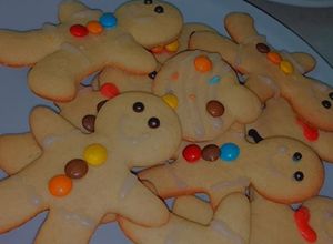 Una foto de Galletitas navideñas!⛄🎅❤️