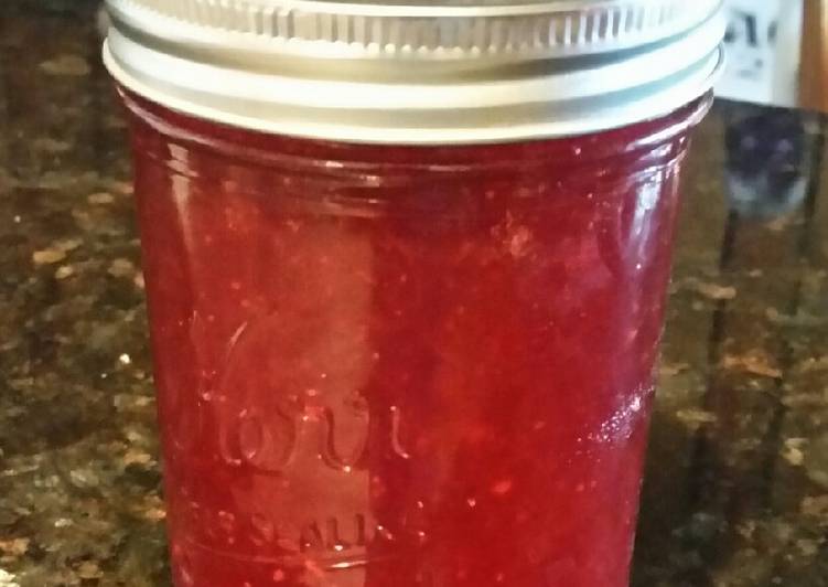 Steps to Prepare Favorite Brad&#39;s strawberry rhubarb jam