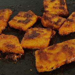 A picture of Yam Roast/Senai Kizhangu Roast.