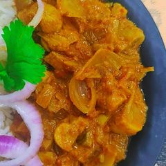 A picture of Mushroom do pyaza 🍄.