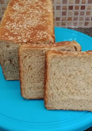 Foto resep Roti tawar gandum empuk