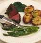 Simple Way Prepare Recipe Wagyu Top Sirloin Steak With Asparagus &amp; Potatoes that is So Delicious, Tasty}