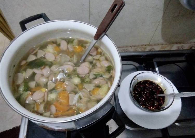 Cara Memasak Sup Jagung Sambal Kecap Paling Enak Resep Masakanku