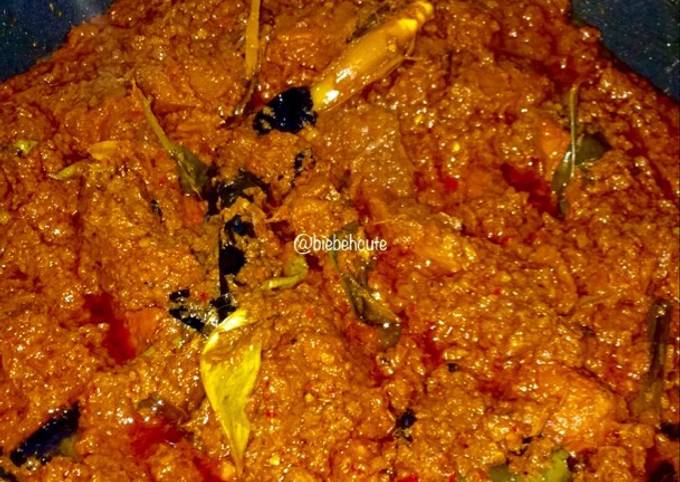 Resep Rendang Resep Xander's Kitchen #BikinRamadanBerkesan #Day1 #KamisManis, Bikin Ngiler