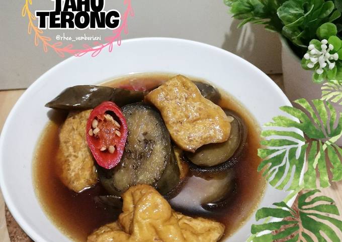 Semur Tahu Terong Ungu