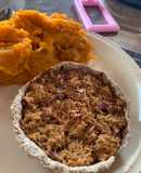 Tarta integral de atún y cebolla
