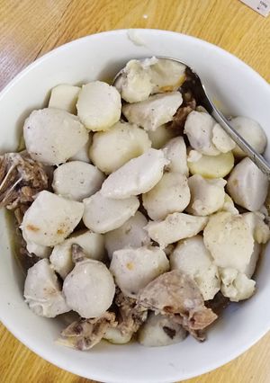 Hình của món Canh khoai sọ.