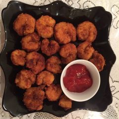 A picture of Prawns fry (western style).